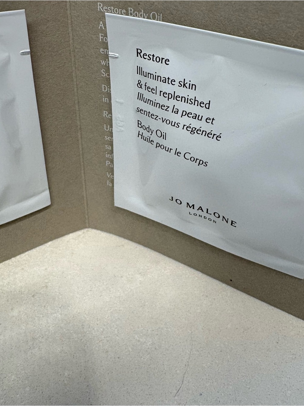 Jo Malone Care Collection Sample Gift Set with Cream Bag and gift box - Picture 6 of 11
